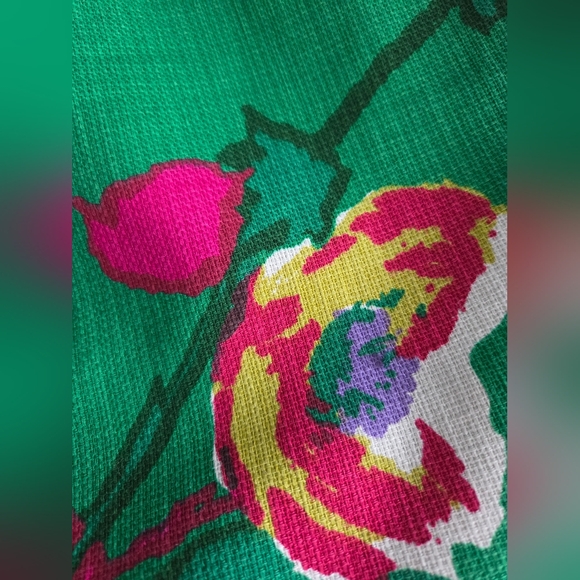 NWOT J. Crew Green Floral Mini Skirt size  00 Petite - Picture 7 of 10